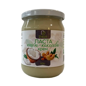 Урбеч (паста, крем) кешью - кокос 500 г