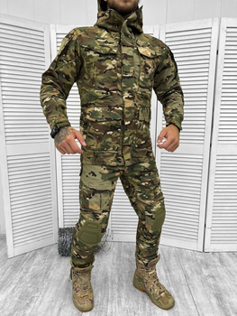 Тактичний осінній військовий комплект G2 ( Куртка + Штани ), Камуфляж: Мультикам, Розмір: М