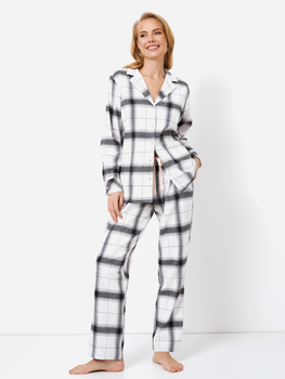 Піжама (сорочка + штани) Aruelle Catalina pajama long XL Біла (5905616143088)