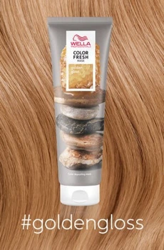 Тонуюча Маска кремова Wella Color Fresh Mask Golden Gloss Золото