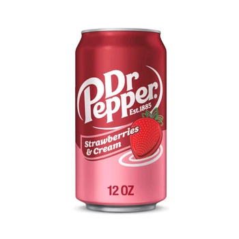 Напій газований Dr Pepper Strawberries & Cream 355мл (20264)
