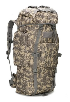 Рюкзак тактический военный Tactical Backpack A21 70 л Pixel камуфляж
