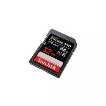 Карта памяти SD SanDisk Extreme Pro 32GB Class 10 (UHS-II U3) V90 W260MB/s R-300MB/s(SDSDXDK-032G-GN4IN)
