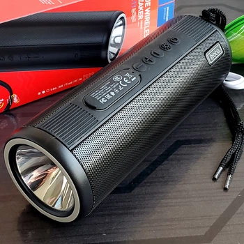 Блютуз Колонка с фонариком Hoco HC11 1200mAh и FM-приемник.