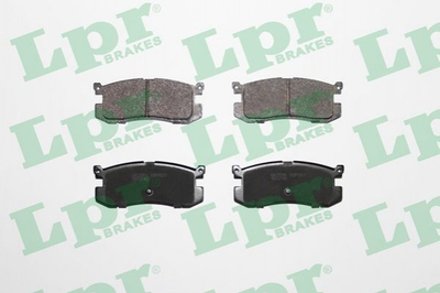 Тормозные колодки LPR 05P037 Mazda 626 3395842, E92Z2200A, GJ252648ZA