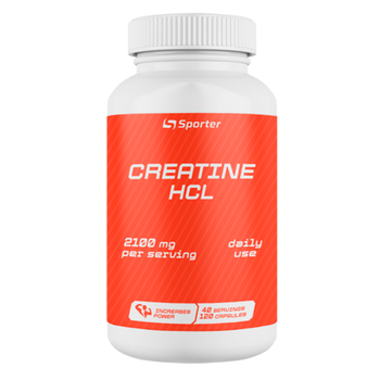 Креатин Sporter Creatine HCL 2100, 120 капс.