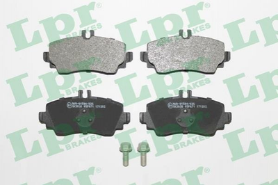 Тормозные колодки LPR 05P671 Mercedes A-Class 1684200020, 1684201220, 1684201520