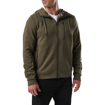 Реглан з капюшоном 5.11 Tactical Arms Full Zip Jacket RANGER GREEN M (78040-186)