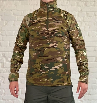 Армейский убакс флисовый с рукавами рип-стоп (без подкладки) для ВСУ Мультикам XL