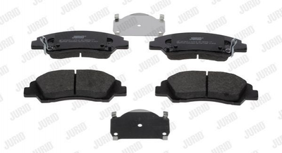 Тормозные колодки Jurid 573691J Hyundai I10 58101B4A00, 58101B9A30, 58101B9A70