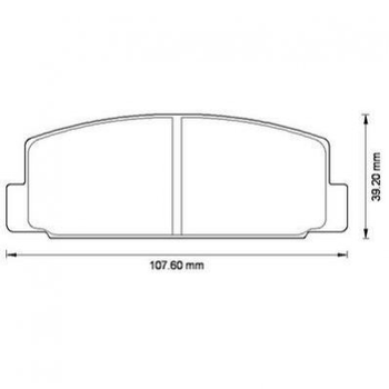 Тормозные колодки Jurid 572490J Mazda 6, 626 GJYB2648ZA, GJYA2649ZA, GEYC2648ZB