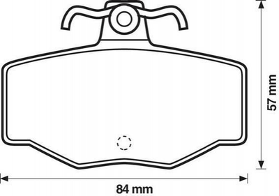 Тормозные колодки Jurid 571421J Nissan Primera, Almera 440603F025, 440603F085, 4406070J26