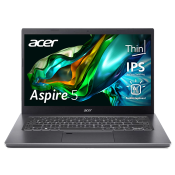 Ноутбук Acer Aspire 5 A514-55-31B0 (NX.K5BEU.004) Steel Gray / Intel Core i3-1215U / RAM 8 ГБ / SSD 512 ГБ / Подсветка клавиатуры