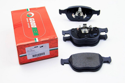 Тормозные колодки GOODREM RM1156 Ford Focus, C-Max, Kuga, Ecosport; Mazda 5, 3; Volvo V50, S40, C30, C70, V40 C2Y33323ZA, BPYK3323ZA, BPYK3323Z