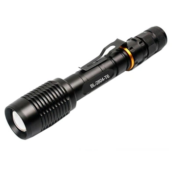Фонарь ручной Police Q2804-T6 с выносной кнопкой black