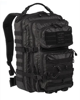 Тактичний рюкзак 36л, чорний Mil-Tec "ASSAULT Black 14002288