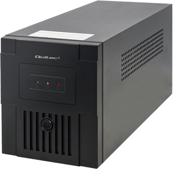 ИБП Qoltec Monolith 1200VA 720W Black (5901878539737)
