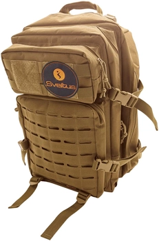 Рюкзак тренувальний/тактичний Sveltus 45 л Світло-коричневий (SLTS-9320)