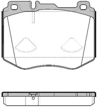 Тормозные колодки ROADHOUSE 21604.00 Mercedes GLC-Class, C-Class 0084201820, 84201820, A0084201820