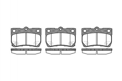 Гальмівні колодки ROADHOUSE 21181.02 Lexus IS, GS 04466YZZAG, 0446653010, 0446647010