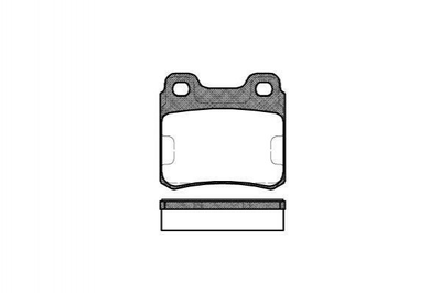 Тормозные колодки ROADHOUSE 228200 Opel Vectra, Astra, Kadett 14201320, 1605693, 1605728