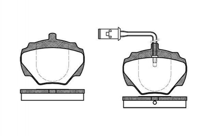 Тормозные колодки ROADHOUSE 2222.01 Land Rover Defender, Range Rover, Discovery RTC4519, RTC5762, RTC6591