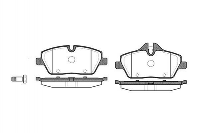 Тормозные колодки ROADHOUSE 2113100 BMW 1 Series, 3 Series 34116767143, 34116767144, 34116771837