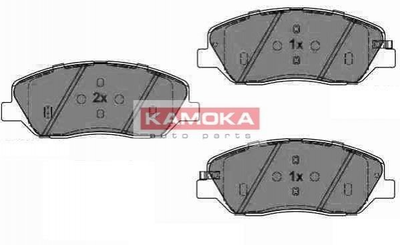 Тормозные колодки KAMOKA JQ1018222 Hyundai Santa Fe 581012BA10, 581012JA11, 581012PA70