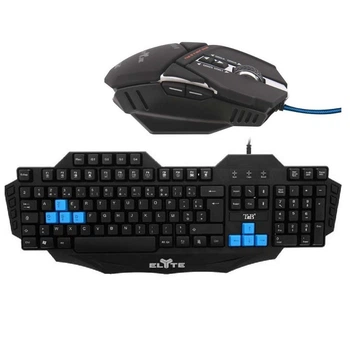 Ігровий комплект 2в1 - Elyte Gaming double GHOST ( ігрова клавіатура та ігрова мишка)