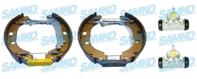 Тормозные колодки SAMKO KEG502 Renault Kangoo; Nissan Kubistar, Primera 4406000QAJ, 427119, 7701205520