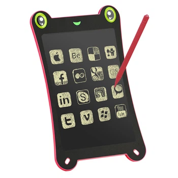 LCD планшет для записей PowerPlant 8.5" в форме лягушки, розовый 2162053