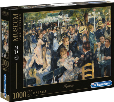 Puzzle Clementoni Renoir Galette 1000 elementów (8005125314126)