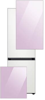 Холодильник Samsung Bespoke RB34A6B4FAP/UA + Декоративная панель Samsung Bespoke RA-B23EUU38GG + Декоративная панель Samsung Bespoke RA-B23EBB38GG (комплект)
