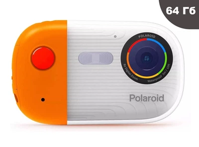 Экшн камера для подводной съёмки фото/видео Polaroid iE50 Wave Action camera 4K, Ultra HD, Waterproof 64 Гб