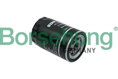 Фільтр масляний Borsehung B18018 Volkswagen Golf, Polo, Passat, Caddy, Transporter, Jetta, LT; Audi 80, 100, A6, A4, A3; Seat Ibiza, Toledo; Skoda Octavia 06A115561B, 056115561G, 034115561A