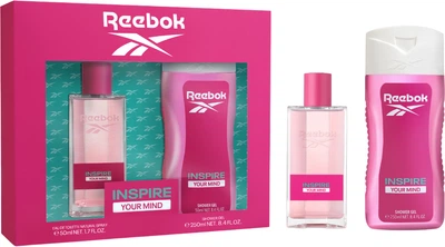Набір для жінок Reebok Inspire your mind Туалетна вода 50 мл + Гель для душу 250 мл (8436581946192)