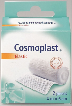 Bandaż elastyczny Cosmoplast Elastic Bandage 6 cm x 4 m 2 szt (4046871004958)