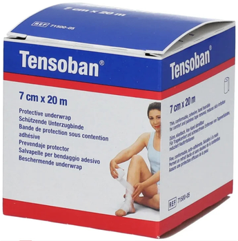 Bandaż elastyczny Bsn Medical Tensoban Prevendaje Protector 7 cm x 20 m (4042809073393)