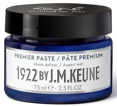 Паста для укладки мужских волос «Премьер» Keune 1922 Premier Paste Distilled For Men, 75 мл (8399)