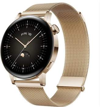 Smartwatch Huawei Watch GT 3 42mm Elegant Gold (Milo-B19T)