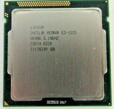 Процесор Intel® Xeon® E3-1225 LGA1155 up to 3.40GHz Б/В