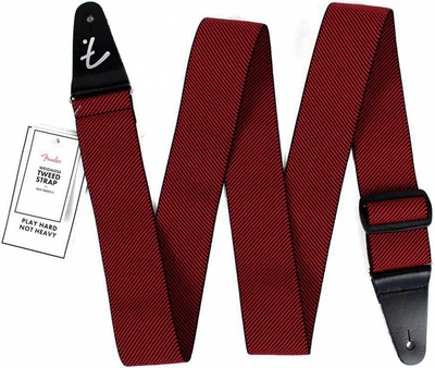 Ремень гитарный FENDER STRAP 2" WEIGHLESS TWEED RED