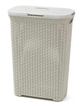 Корзина для белья Natural Style Curver 40L кремовый