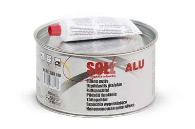 Шпаклівка з алюмінієм 1.8 кг SOLL Alu (теплостійка)