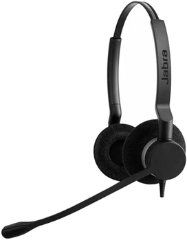 Навушники Jabra BIZ 2300 Duo 82E-STD, NC, FreeSpin Black (2309-820-104)