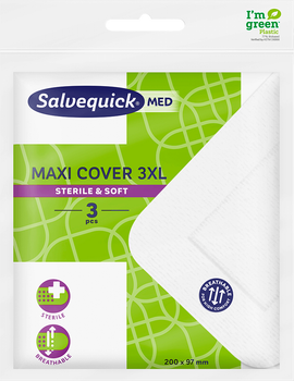 Пластир Salvelox Maxi Cover 3XL Estéril 20 x 9.7 см 3 шт (7310610020798)