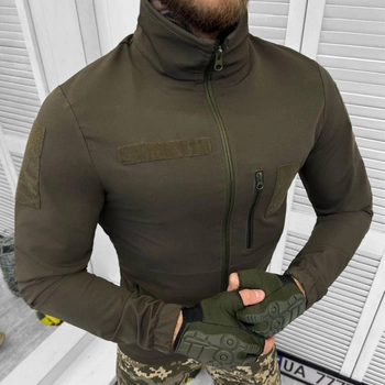 Легкая Ветровка даблтвил с пропиткой олива / Износостойкая Куртка размер XL