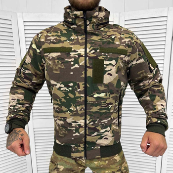 Чоловіча демісезонна Куртка на синтепоні мультикам + Подарунок Грілка для миттєвого зігрівання до +90 °C розмір M