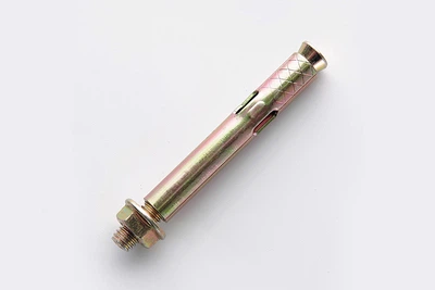 Анкер з кожухом та гайкою М6/8*120 цинк жовтий (пач 10шт) APRO