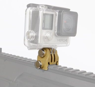 Тактический Кронштейн для Экшн-Камеры GoPRo ClefersTac YP53 Фиксированный Адаптер Крепления Зажим на Планку Пикатинни (60230796)
